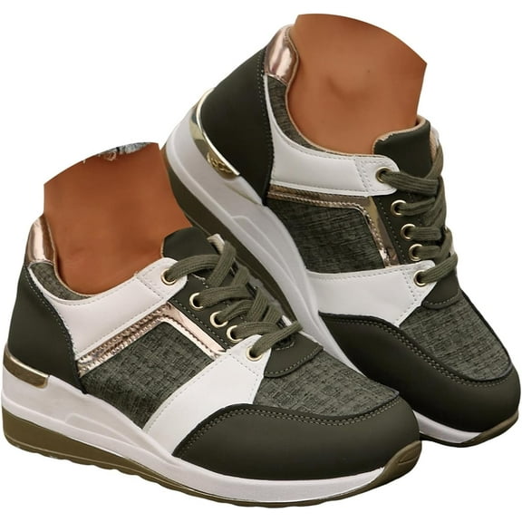 Women's Classic Casual Sneakers - Comfortable, Lightweight & Slip - on. Ideal for Walking, Business, Work & Outdoor. Available in Wide Width