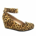 thumbnail image 1 of Women's Classic Causal Round Toe Low Wedge Platform Heel Shoe, 1 of 2