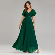 blue dress for baby girl Wholesale Bridesmaid Dress Embroidery See-Though Maxi Long