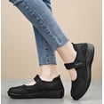 thumbnail image 1 of Women's Classic Comfort Mary Jane Flats Fashionable Casual Dress Shoes Cute, Closed, Slip-On Design Lightweight and Breathable for Easy Walking., 1 of 9