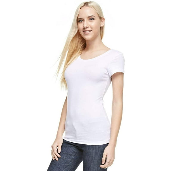Women's Classic Crew Neck Short Sleeve Tee - 64000