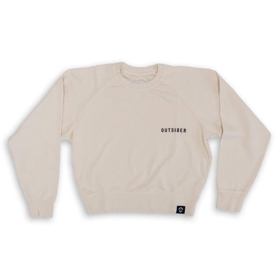 Women's Classic Crew Neck Sweater - Bone