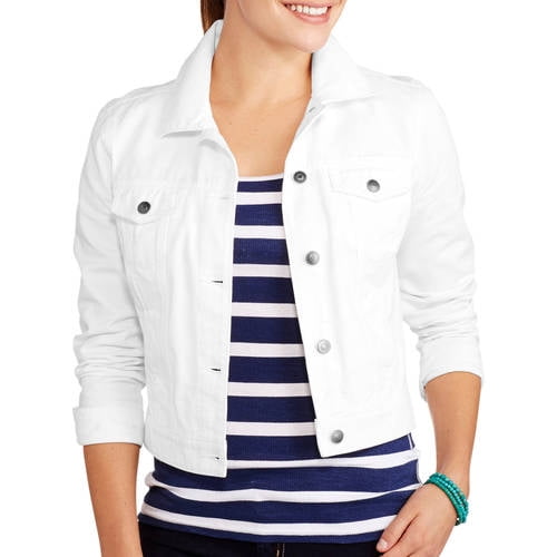 White jean hotsell jacket walmart