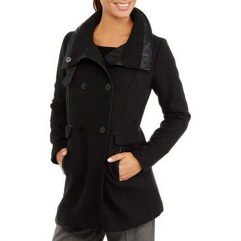 Women's short wool clearance peacoat