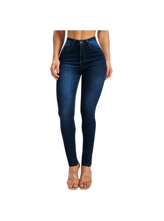 Women's High Waist Skinny Jeans