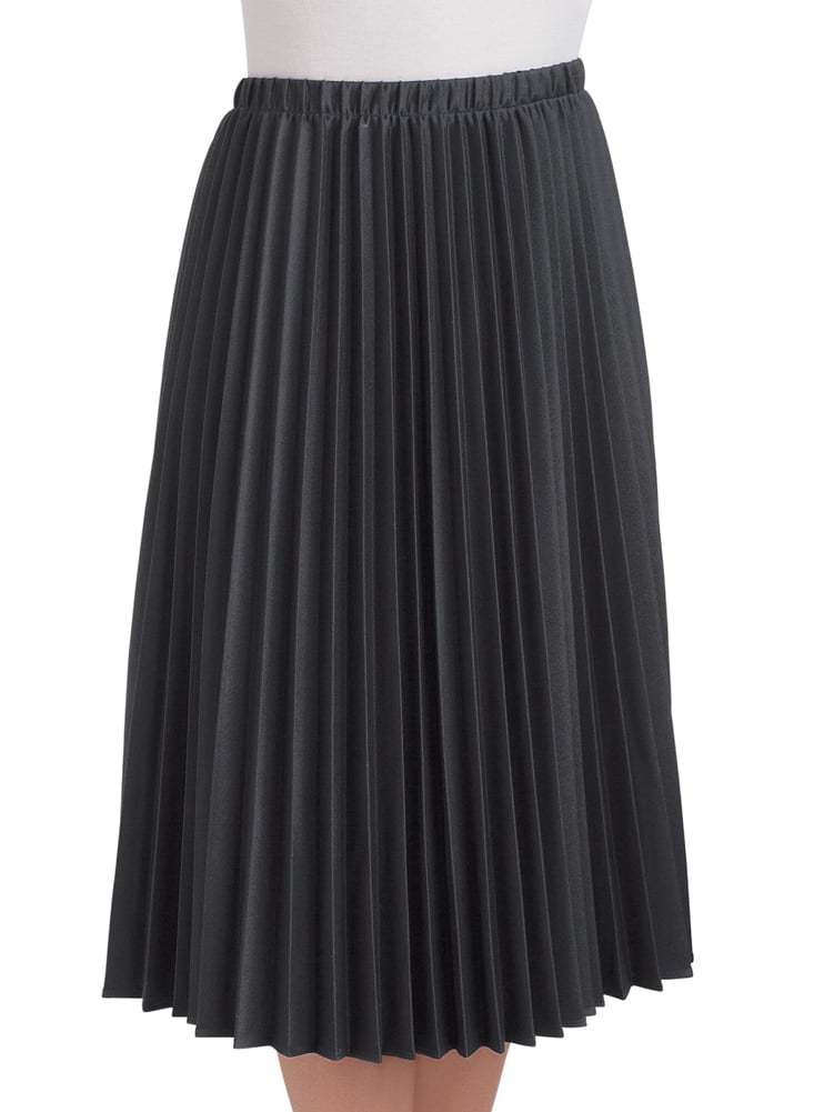 Warehouse black mixed cheap animal pleated midi skirt