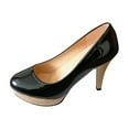 thumbnail image 1 of Women's Classic Pointed Toe High Heel Dress Pump Shoes Black 5, 1 of 5