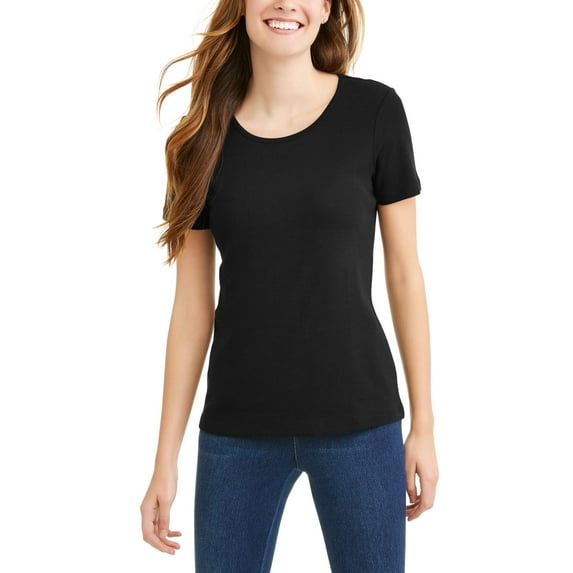 Women's Classic Short Sleeve Scoopneck T-Shirt