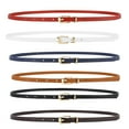 thumbnail image 1 of Women's Classic Slimming Leather Belt with Detachable Simple Design Buckle, 1 of 4