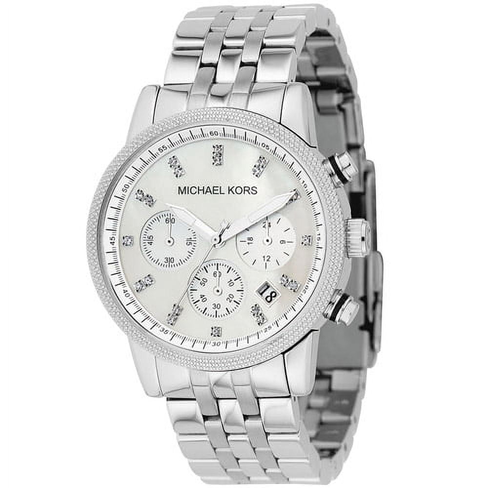 Michael Kors Chronograph Mother of Pearl Watch Michael Kors chronograph mother of pearl | Mercari main image 4