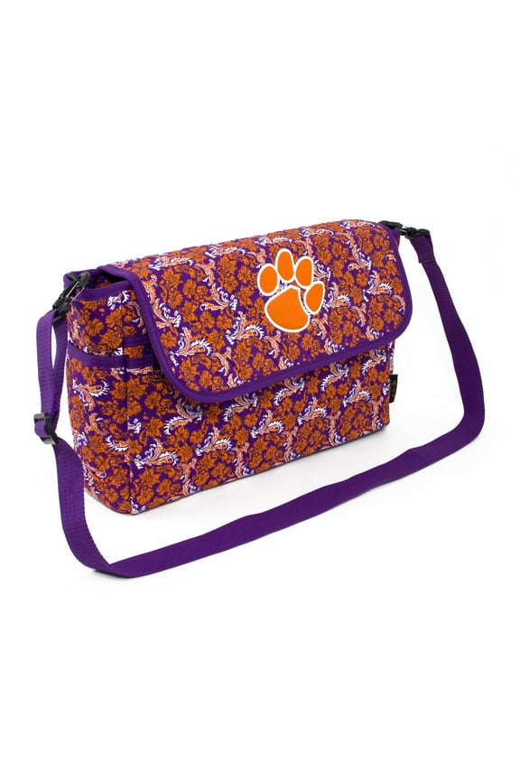 Women's Clemson Tigers Bloom Messenger Bag