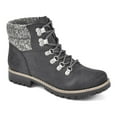 thumbnail image 1 of Cliffs by White Mountain Pathfield Women's Ankle Boots Color: Black Fabric Size: 8, 1 of 4