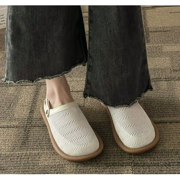 Women's  Clogs Garden Shoes Slip On Sandals Breathable Summer Orthotic Walking Slippers with Plantar Fasciitis Soles