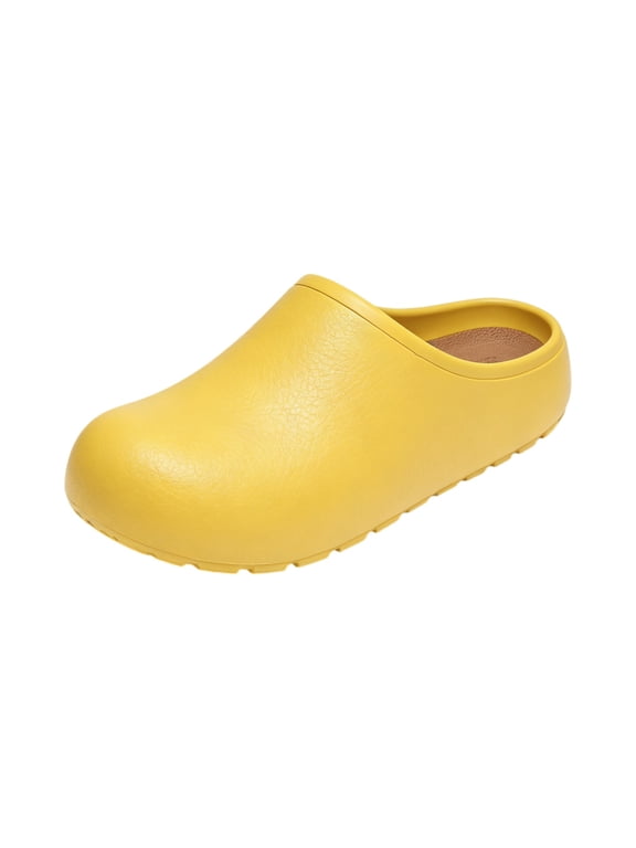 Women's Clogs Mules, Non Slip Work Shoes, Comfortable Orthopedic Nursing Shoes, Waterproof Garden Shoes for Kitchen Hospital