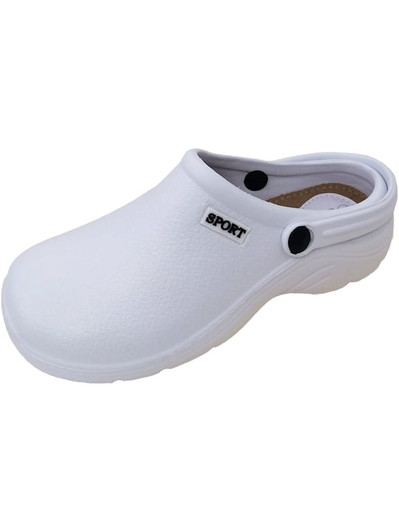 Women's Clogs Shoes Nurse Gardening Nursing Medical Hospital Slip-on Casual Sandals