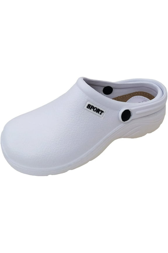 Women's Clogs Shoes Nurse Gardening Nursing Medical Hospital Slip-on Casual Sandals