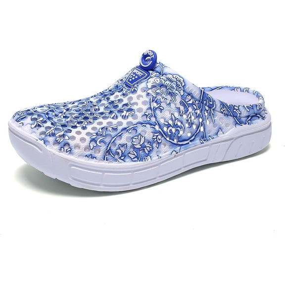 Women's Clogs Shoes Sandals Quick-Dry Lightweight Summer Beach Shoe Garden Clogs Casual Slippers