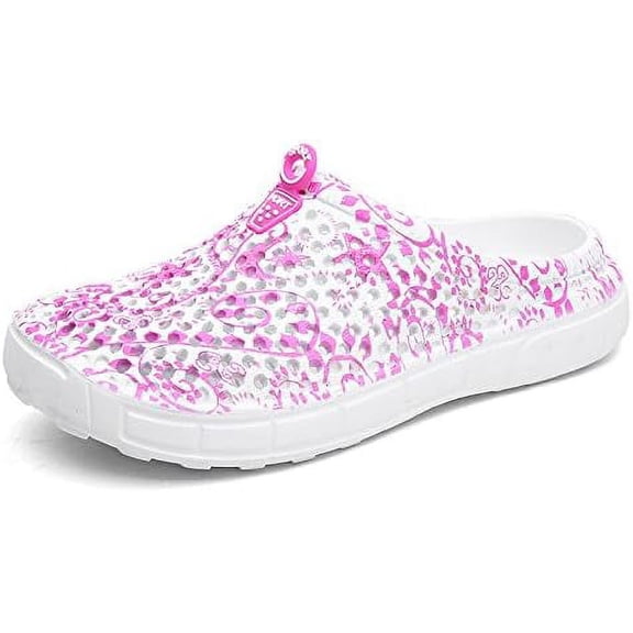 Women's Clogs Shoes Sandals Quick-Dry Lightweight Summer Beach Shoe Garden Clogs Casual Slippers