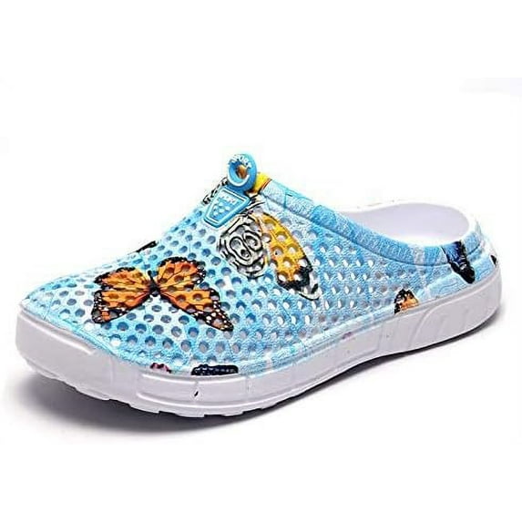 Women's Clogs Shoes Sandals Quick-Dry Lightweight Summer Beach Shoe Garden Clogs Casual Slippers