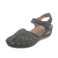 thumbnail image 1 of Fukaraa Dressy Orthopedic Sandals Women Closed Toe Arch Support Summer Breathable, 1 of 8