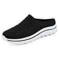 thumbnail image 1 of Women’s Closed-Toe Slip-On Mules – Breathable Flyknit Casual Shoes with Soft Lightweight Comfort Sole, 1 of 9