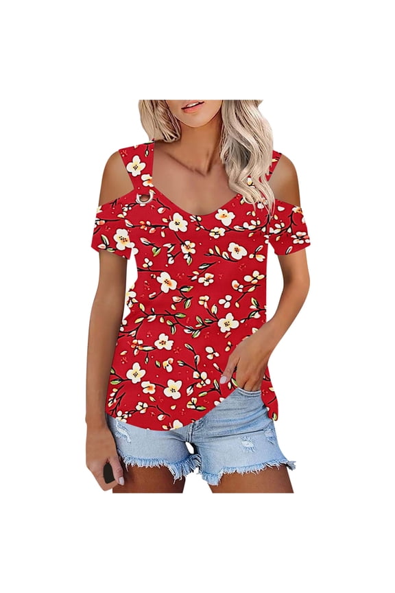 Women's Clothing Womens Tops Plus Size Dressy Casual Womens Shirts Casual Summer Crewneck Shirt Women Loose Summer Shirts for Women