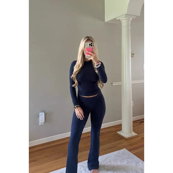 Women's Clothing High-grade Fashion Hong Kong Style Retro Two-piece Set