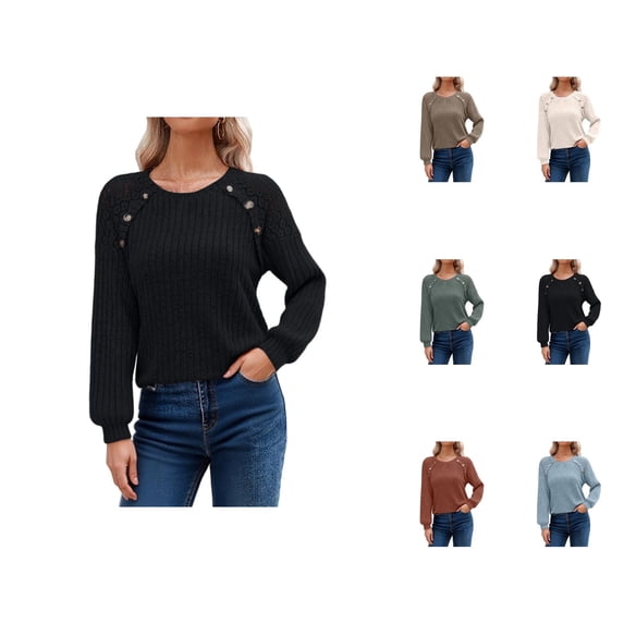Women's Clothing Lightweight Cardigan Sweaters Casual Minimalist Summer Top Women's Long Sleeve Blouse Spring Lightweight Sweater Business Casual Lace Top Trendy Fall Fashion Clothing