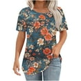 thumbnail image 1 of Women's Clothing Tops Party Summer Tops for Women 2025 Trendy Plus Size Summer Clothes for Women Womens Tops Dressy Casual, 1 of 6