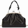 thumbnail image 1 of Women's Clutch Bag PU Handbag with Shoulder Strap Formal Wedding Clutch Handbag Underarm Wallet, 1 of 7