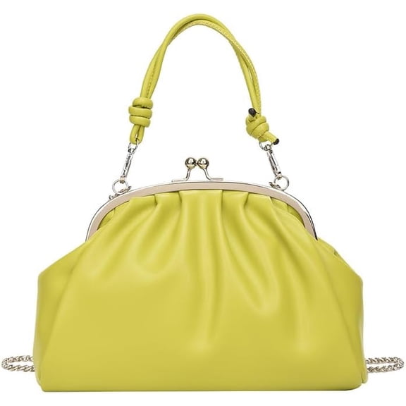 Women's Clutch Bag PU Handbag with Shoulder Strap Formal Wedding Clutch Handbag Underarm Wallet