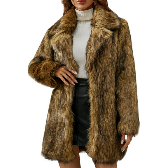 Women's Coat Winter Coat Jacket Jackets Long Sleeve Casual Warm Plush Coats