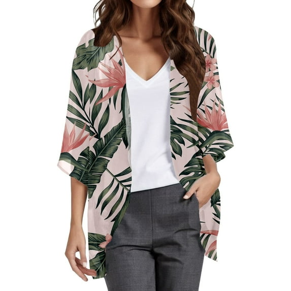 Women's Coats Lightweight Puff Sleeve Chiffon Cardigan Fall Fashion Outfits