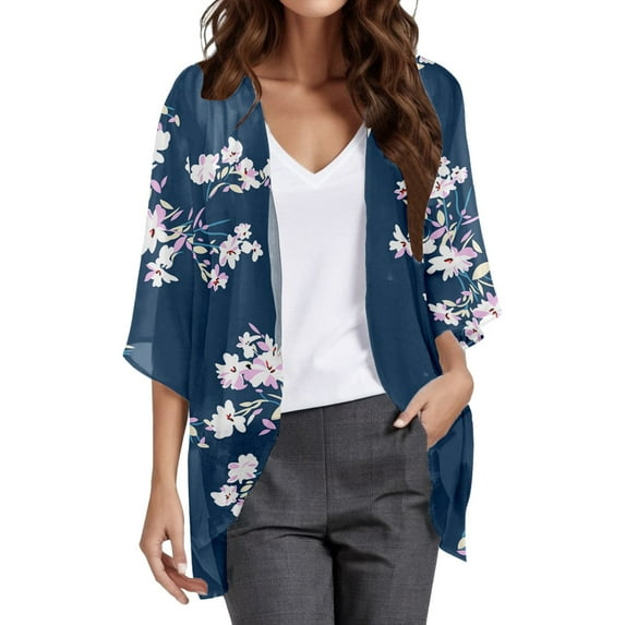 Women's Coats Lightweight Puff Sleeve Chiffon Cardigan Fall Fashion Outfits