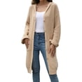 thumbnail image 1 of Women's Coats for Winter Warmth and Elegant Outfits Brown L Coats, 1 of 5