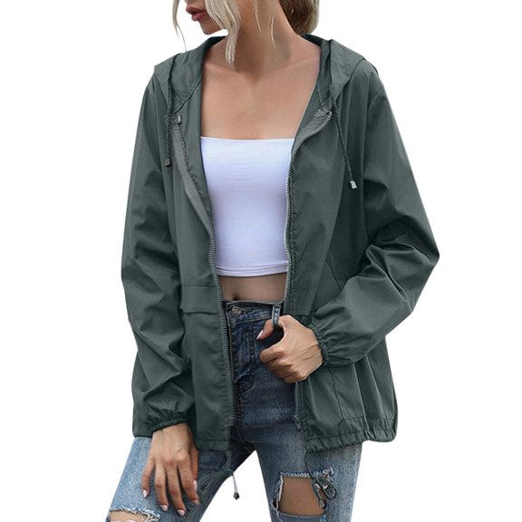 Women's Coats for Winter Warmth and Elegant Outfits Gray XL Coats