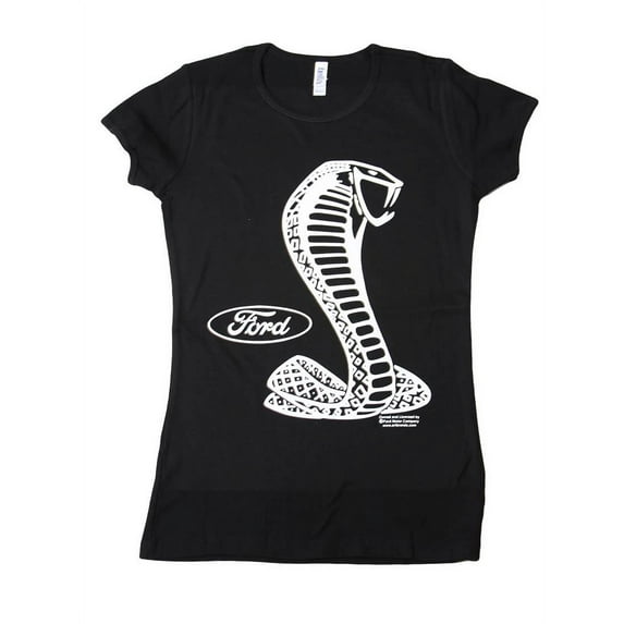 Women's Cobra T Shirt, Black Large
