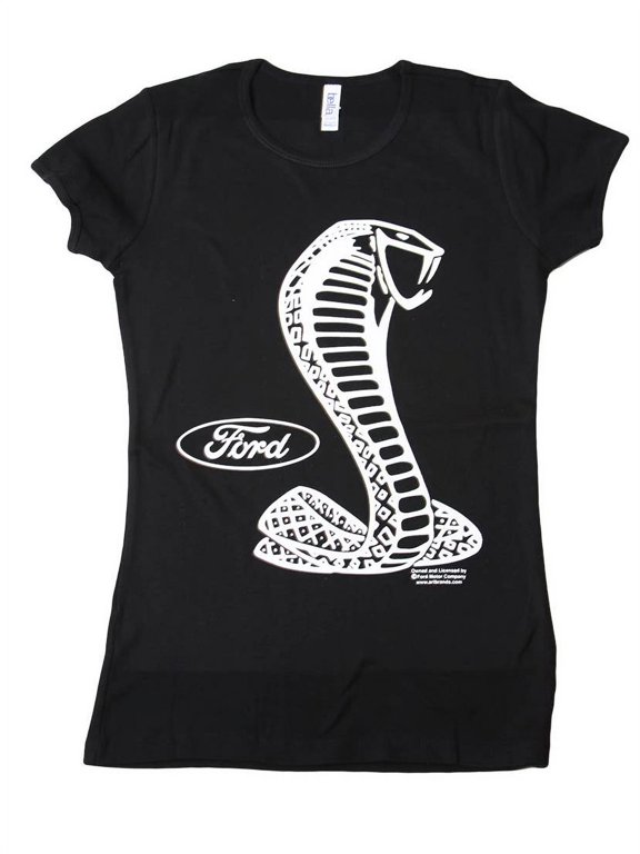 Women's Cobra T Shirt, Black Medium