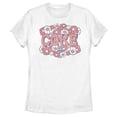 thumbnail image 1 of Women's Coca Cola Unity Floral Logo  Graphic Tee White Small, 1 of 5