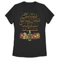 thumbnail image 1 of Women's Coca Cola Unity I'd Like to Buy the World a Coke Retro  Graphic Tee Black 2X Large, 1 of 4