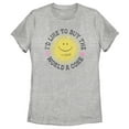 thumbnail image 1 of Women's Coca Cola Unity Sunshine Logo  Graphic Tee Athletic Heather 2X Large, 1 of 4