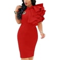 thumbnail image 1 of Women's Cocktail Bodycon  Sleeveless Formal Mini Pencil Dress, 1 of 19