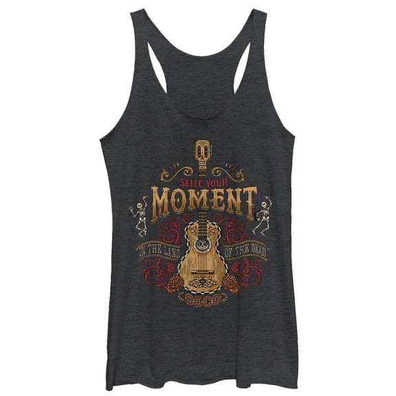 Women's Coco Seize Your Moment Racerback Tank Top Black Heather 2X Large