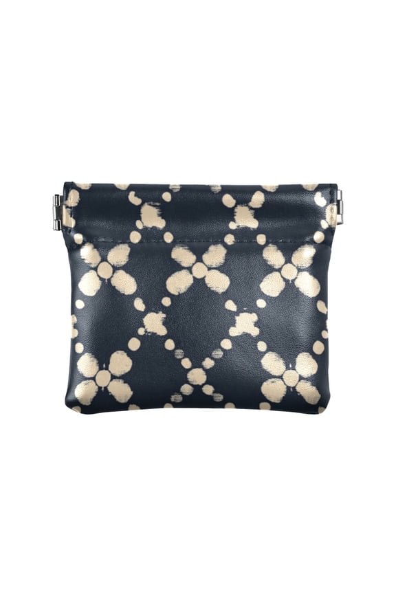 Women's Coin Purses & Pouches - Wallets Card Cases with RFID Blocking - Slim Money Organizers for Daily Use Black and Yellow Cross Check