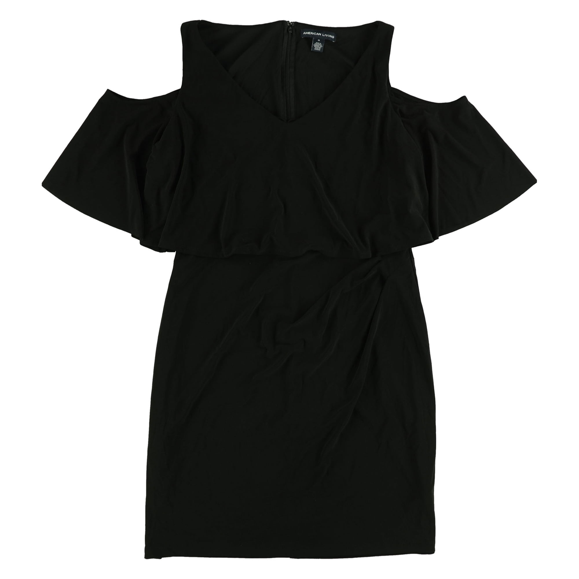 Cold shoulder popover dress hotsell