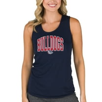 Women's College Concepts Navy Gonzaga Bulldogs Marathon Racerback Tank Top