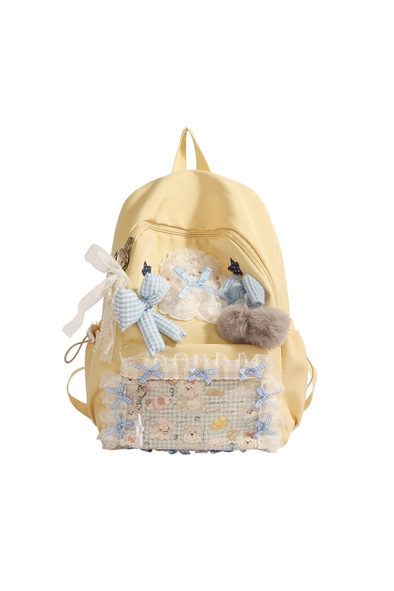 Women's College-Style Japanese and Korean Version Backpack for Middle School, High School, Elementary School, and College Students