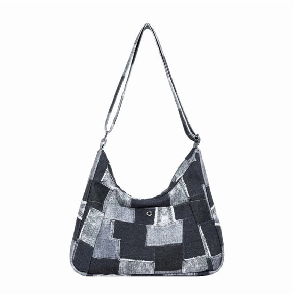 Women's Canvas Shoulder Bag - Large Capacity Tote-Style Design