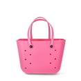 thumbnail image 1 of Women's Color Me Summer Molded Tote Bag, Fuchsia Burst, 1 of 4