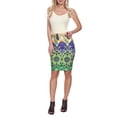 thumbnail image 1 of Women's Colorful Paisley Printed Pencil Skirt, 1 of 3